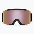 Lyžiarske okuliare Smith Squad S2 black/chromapop everyday rose gold mirror 2