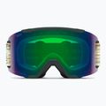 Lyžiarske okuliare Smith Squad S2 emerald renu upcycled scrap/chromapop green mirror 2