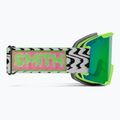 Lyžiarske okuliare Smith Squad S2 slime static shag/chromapop everyday green mirror 4