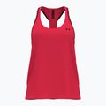 Dámske fitness tielko tank top Under Armour Knockout Tank racer red/black