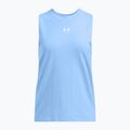 Dámske tréningové tielko Under Armour Rival Muscle Tank horizon blue/white 3