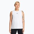 Dámske tréningové tielko Under Armour Rival Muscle Tank white/black