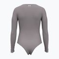 Dámske body Under Armour Vanish Leotard Tetra Gray/White 2