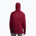 Pánska bežecká mikina Under Armour Launch Elite CW Balaclava Hoody kardinal/reflexná 2