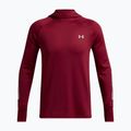 Pánska bežecká mikina Under Armour Launch Elite CW Balaclava Hoody kardinal/reflexná 5