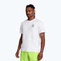 Pánske tričko Under Armour Run Anywhere SS white/morph green/black