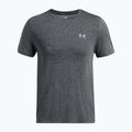 Pánske bežecké tričko Under Armour Seamless Stride tetra gray/reflexné 3