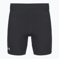Pánske bežecké legíny Under Armour Launch Half Tights black/black/metallic silver
