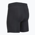 Pánske bežecké legíny Under Armour Launch Half Tights black/black/metallic silver 4