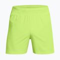 Pánske šortky na behanie Under Armour Launch Elite 5" morph green/morph green/reflective 5
