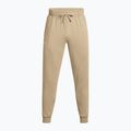 Pánske nohavice Under Armour Rival Fleece Joggers city khaki/white 6