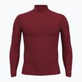 Pánsky Longsleeve  Under Armour Elite Mock CG kardinal/metalická strieborná