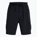 Pánske tréningové šortky Under Armour Vibe Woven Cargo black/white
