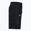 Pánske tréningové šortky Under Armour Vibe Woven Cargo black/white 3