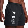Pánske šortky Under Armour Project Rock Terry Badge Of Honor Fleece black 4