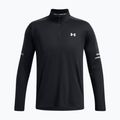 Pánske tričko longsleeve Under Armour Tech Utility 1/4 Zip black/black/white 3