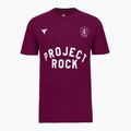 Pánske tréningové tričko Under Armour Project Rock Badge Of Honor purple 3