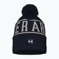 Zimná čiapka Under Armour Halftime Pom Beanie midnight navy/summit white