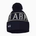 Zimná čiapka Under Armour Halftime Pom Beanie midnight navy/summit white 3