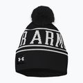 Zimná čiapka Under Armour Halftime Pom Beanie black/white/white 3