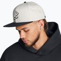 Pánska šiltovka Under Armour Curry Flat Brim Snapback white clay/black 3