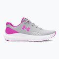 Dámska bežecká obuv Under Armour Charged Surge 4 halo gray/vivid magenta/vivid magenta 9