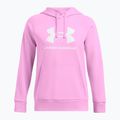 Dámska mikina Under Armour Rival Fleece Big Logo Hoody stellar pink/white