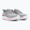 Pánska bežecká obuv Under Armour Velociti 4 halo gray/racer red/white