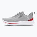 Pánska bežecká obuv Under Armour Velociti 4 halo gray/racer red/white 2