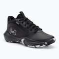 Detské basketbalové topánky Under Armour GS Lockdown 7 black/black/metallic silver