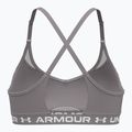 Tréningová podprsenka Under Armour Crossback Low tetra gray/white 2