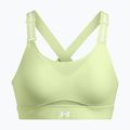 Fitness podprsenka Under Armour Infinity High 2.0 retro green/white 4