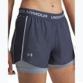 Dámske šortky Under Armour Tech Play Up 2in1 downpour gray/harbor blue/harbor blue 4