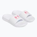 Dámske šlapky Under Armour Ignite Select white/white/super pink 2
