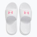 Dámske šlapky Under Armour Ignite Select white/white/super pink 4