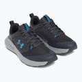 Pánske športové topánky Under Armour Commit 4 anthracite/steel/ether blue 3