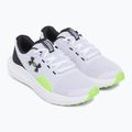 Under Armour Charged Surge 4 white/hyper green/black pánska bežecká obuv 3