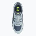Pánske bežecké topánky Under Armour Charged Bandit Trail 3 downpour grey/harbor blue/hyper green 5