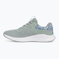 Dámske športové topánky Under Armour Charged Aurora 2+ silica green/white/metallic silica 9
