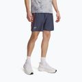 Pánske bežecké šortky Under Armour Launch 7" downpour grey / ether blue / reflexné
