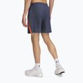 Pánske bežecké šortky Under Armour Launch 7" downpour grey / ether blue / reflexné 3