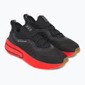 Pánske topánky Under Armour Phantom 4 black/lava red/metallic silver 10