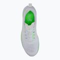 Pánske bežecké topánky Under Armour Velociti 4 white/white/hyper green 5