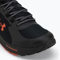 Pánske bežecké topánky Under Armour Charged Bandit Trail 3 black/black/fire 7
