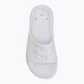 Dámske nazúvaky Under Armour Locker V Slide white/white/white 5