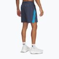 Under Armour Launch Pro 7" pánske bežecké šortky downpour gray / ether blue / reflexné 3