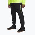 Pánske bežecké nohavice Under Armour Storm Run black / high vis yellow / reflective