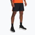 Under Armour Launch Pro 7" pánske bežecké šortky black / fire / reflexné