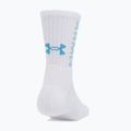 Under Armour 3-Maker Mid Crew ponožky 3 páry biela/biela/eternová modrá 3