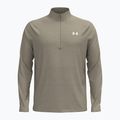 Pánska mikina Under Armour Tech Textured 1/2 Zip city khaki/black